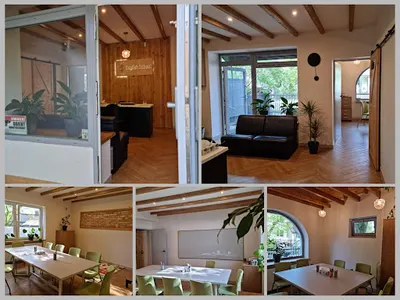 Little beetle busy bee English School